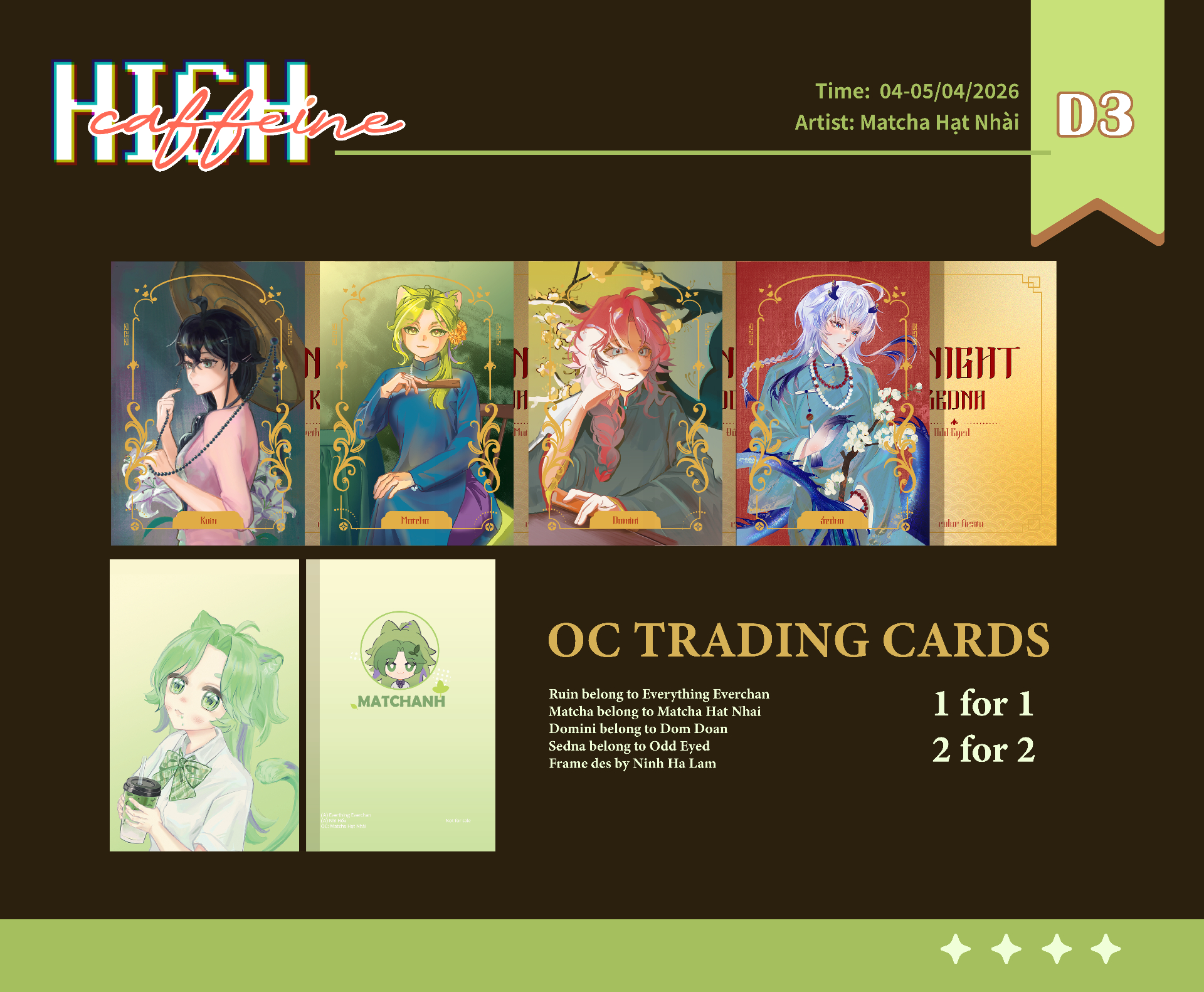 Matcha, Sedna, Ruin vaf DOmini 