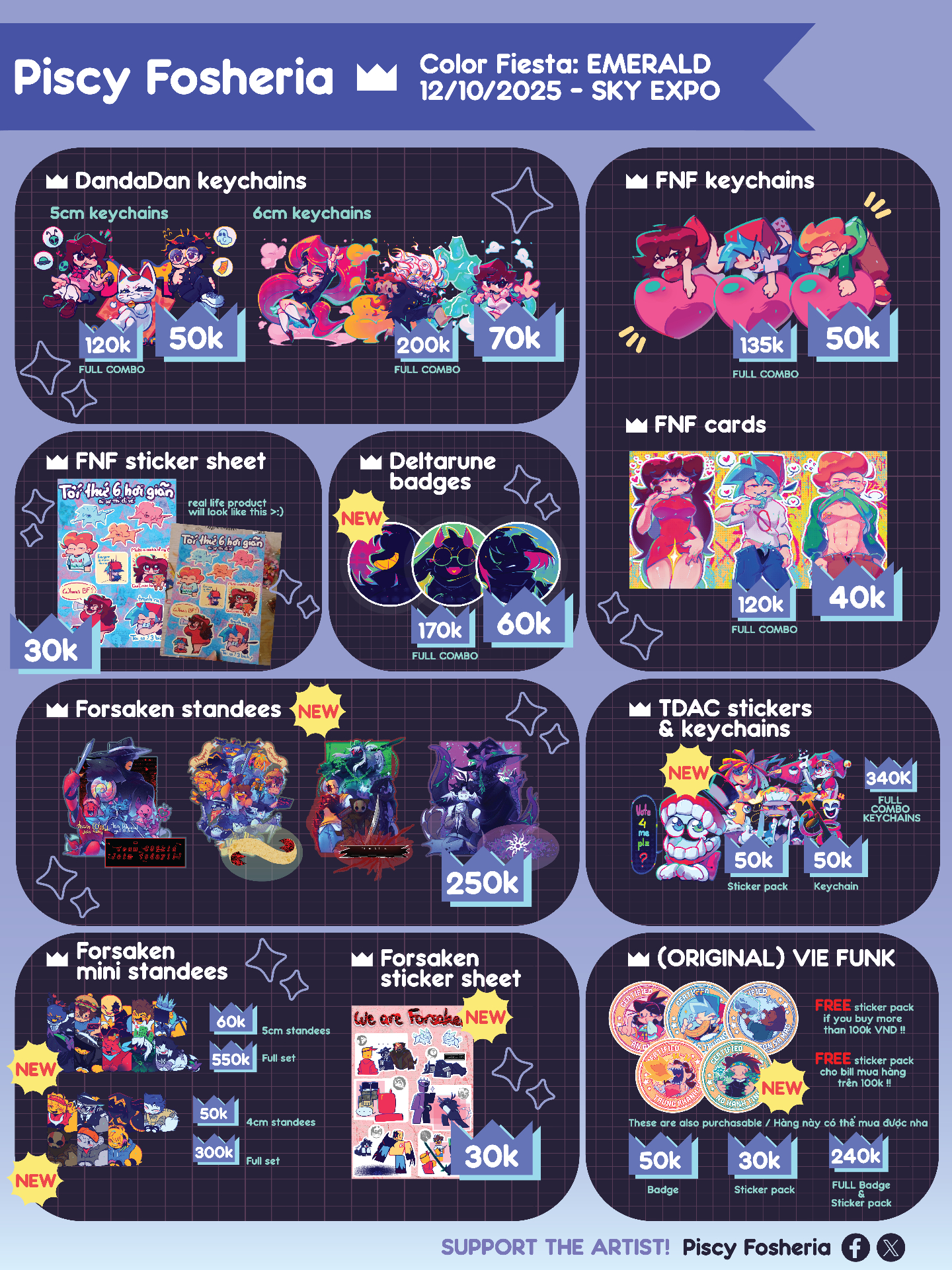 D34 - Yun tên Giun X Piscy Fosheria