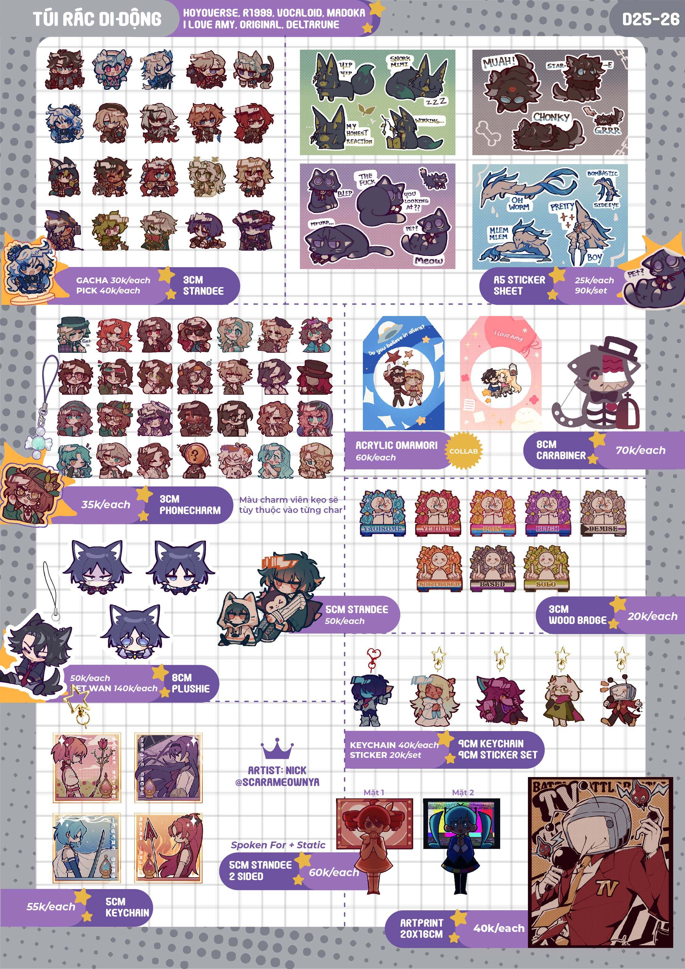 D25-26 - Túi rác di động