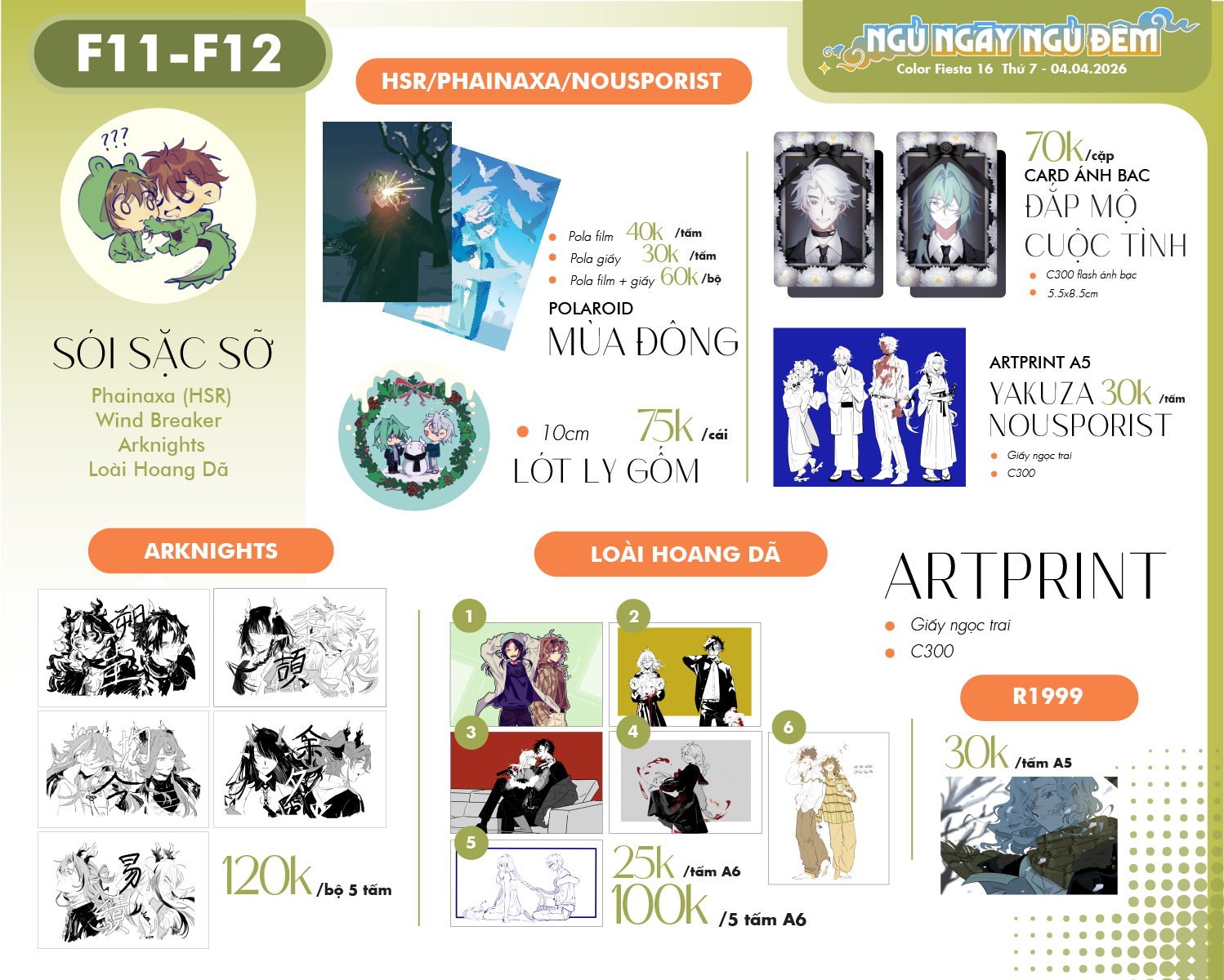 F11-12 | Ngủ Ngày Ngủ Đêm