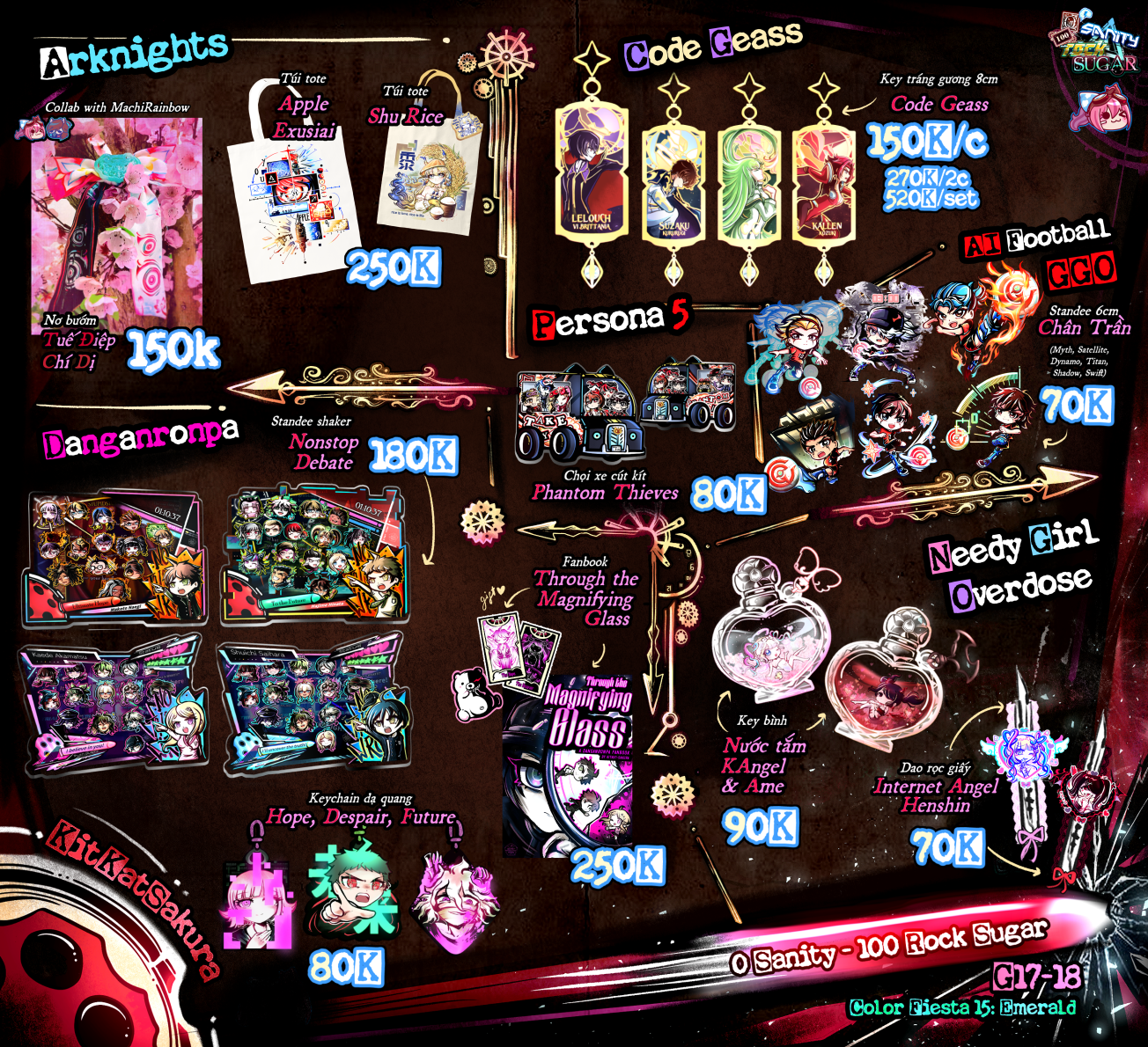 G17,18 0 Sanity - 100 Rock Sugar