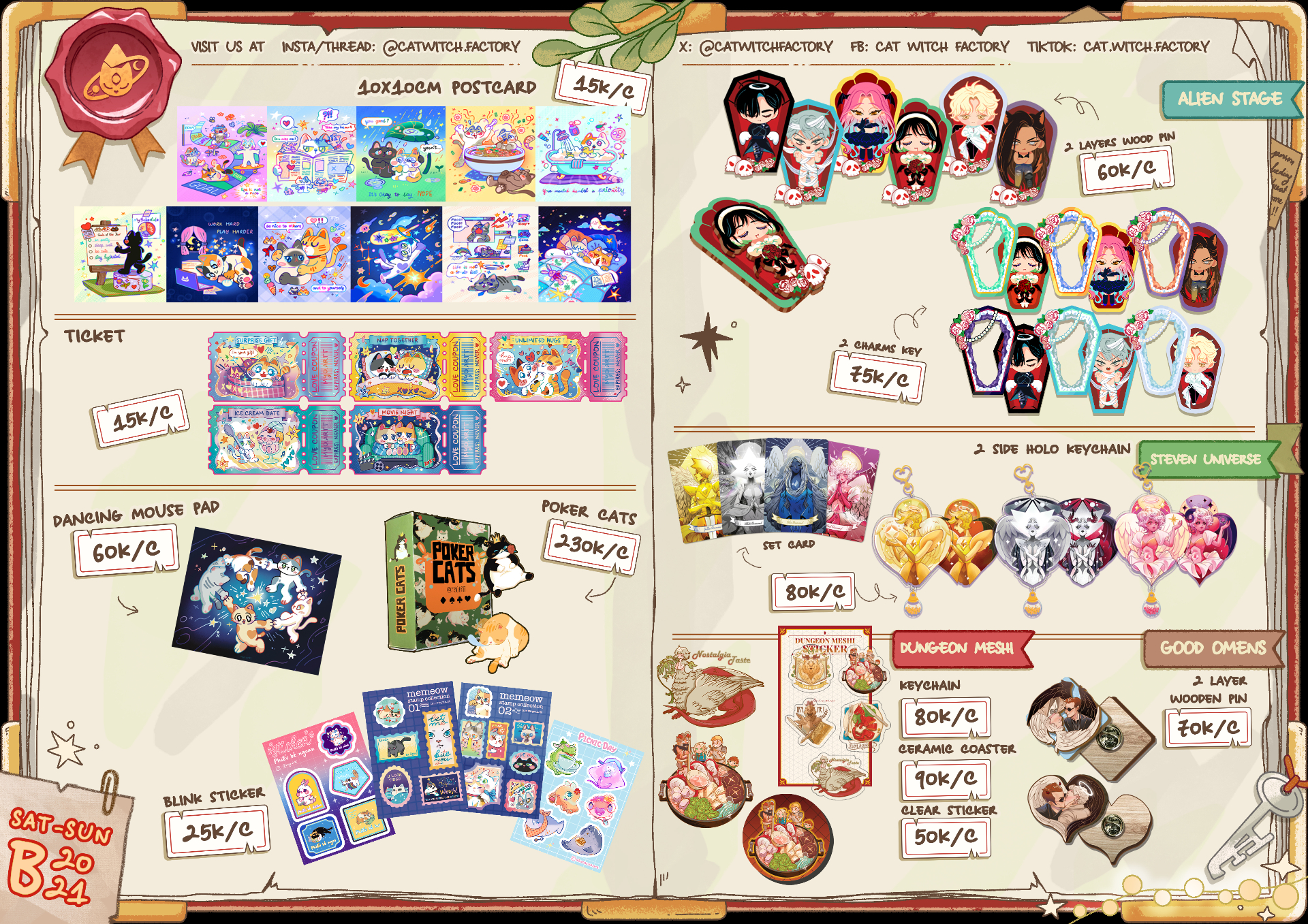 B20,21 Cat witch factory