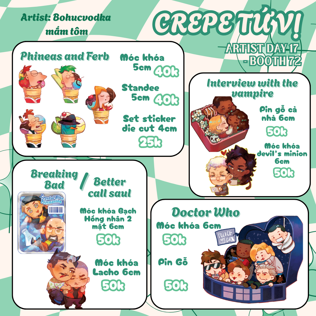 72 - Crepe Tứ Vị (AD17)