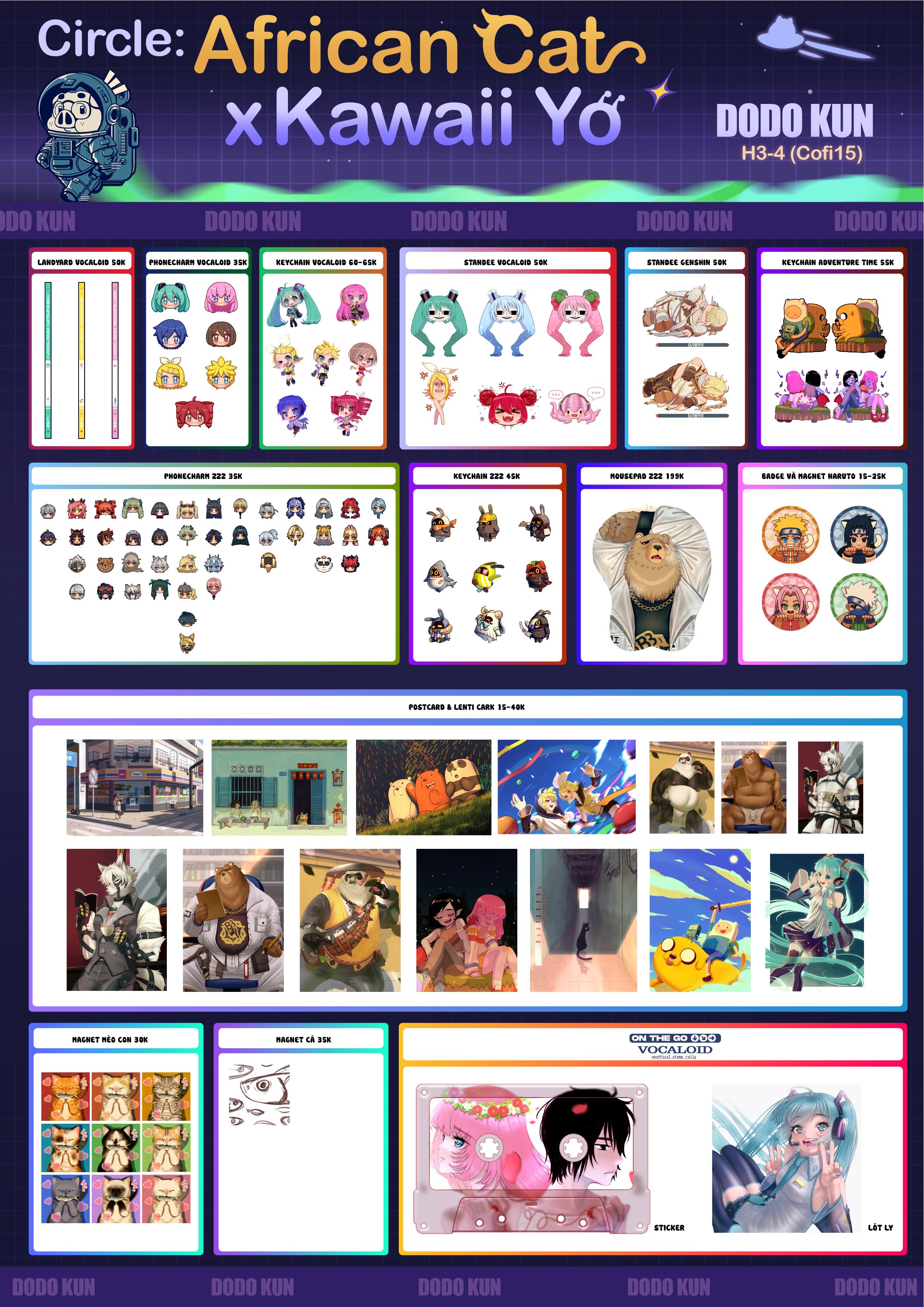 H3,4 - African Cat x Kawaii Yo