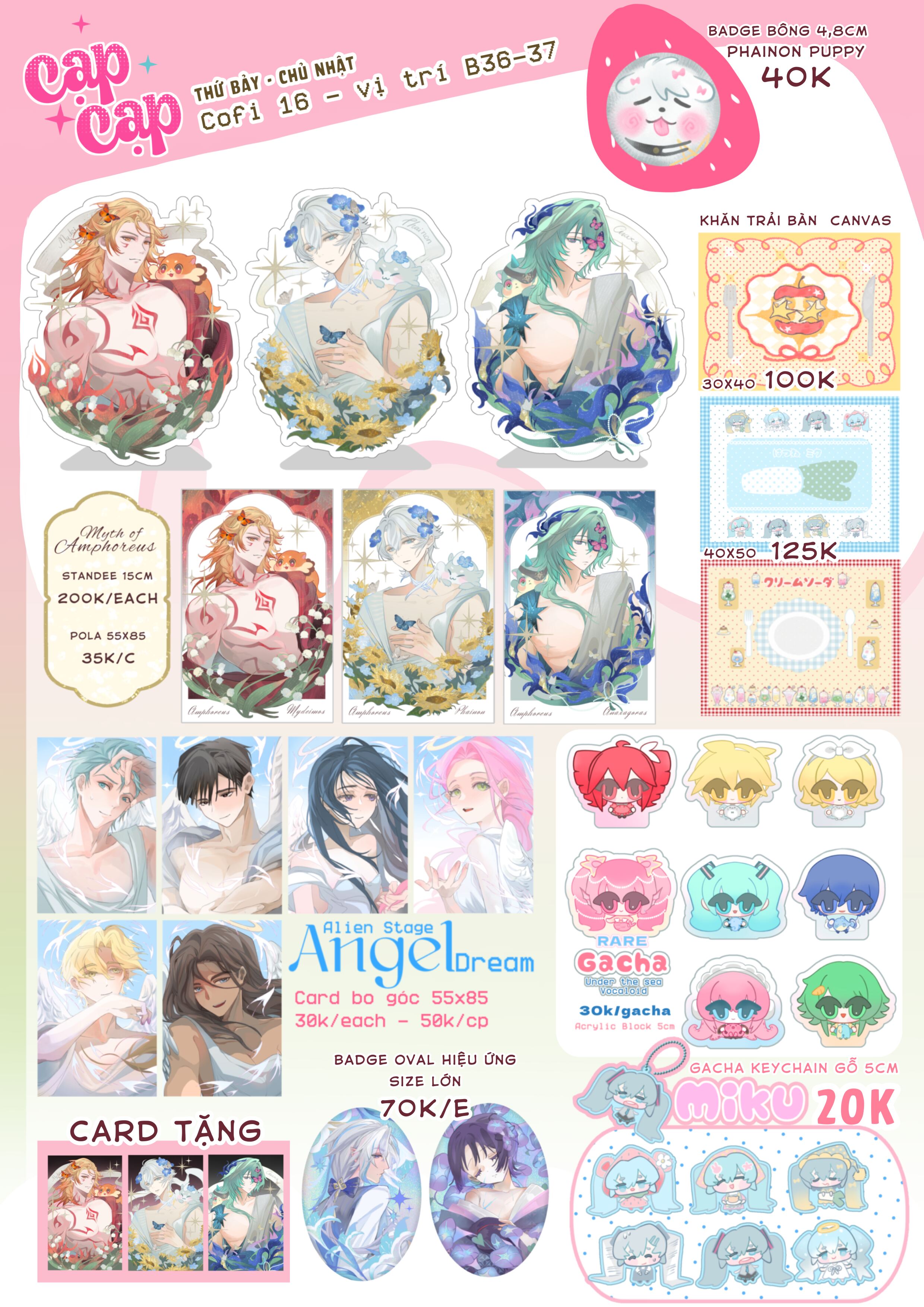 Cạp Cạp - Cốt Mart ( B36- B37)