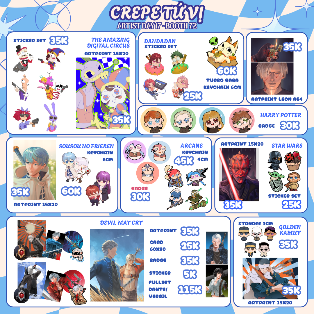 72 - Crepe Tứ Vị (AD17)