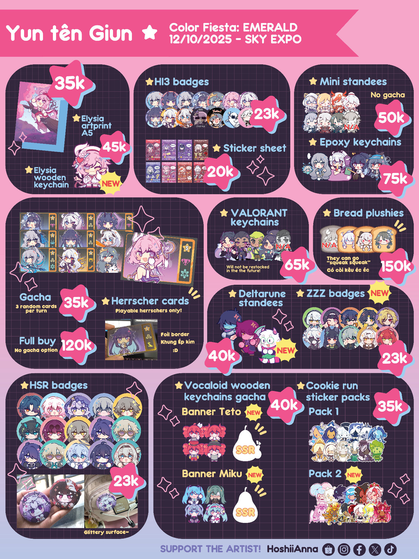 D34 - Yun tên Giun X Piscy Fosheria