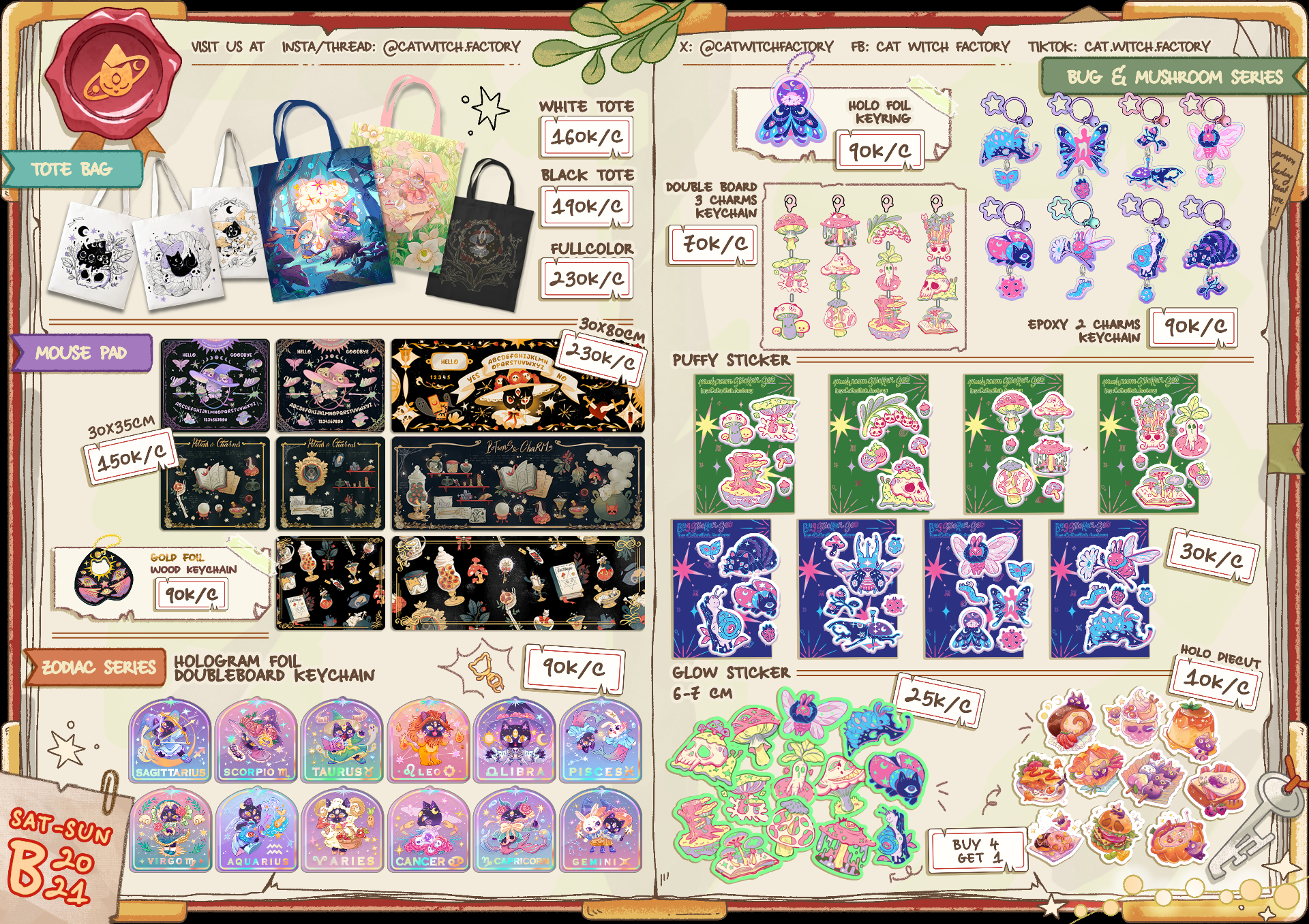 B20,21 Cat witch factory