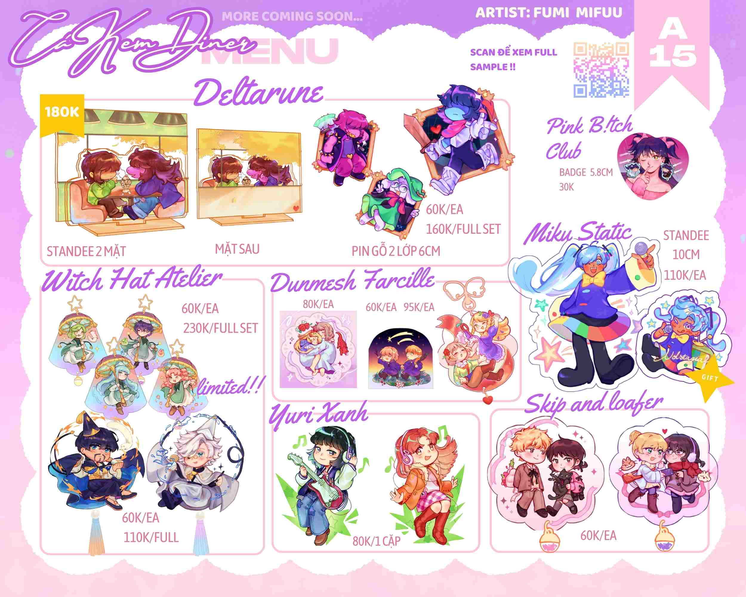 A15 - Cá Kem Diner x Amcii